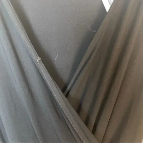 NY Collection Wrap Black Maxi Dress Size 3X - Picture 3 of 11